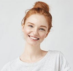 beautiful girl smiling